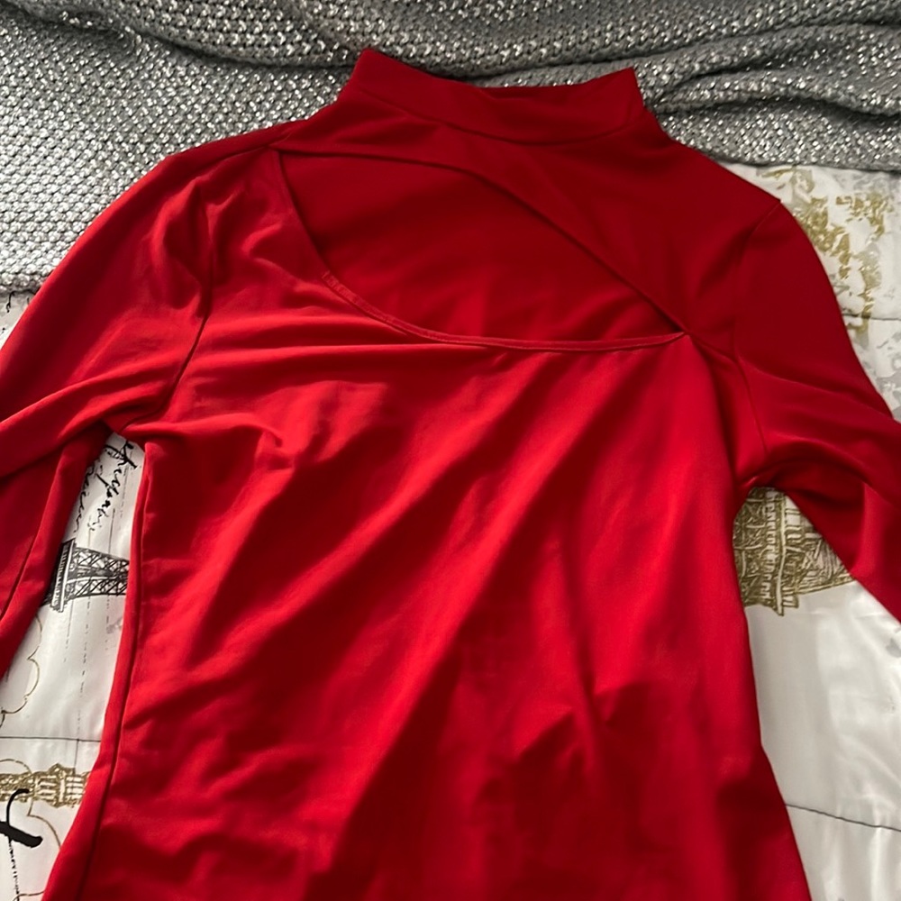 Red blouse - Picture 2 of 2